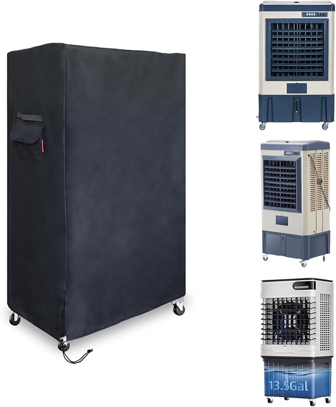 Outdoor Swamp 600D Heavy Duty Cooler Cover, Evaporative Air Cooler Cover Fits 48" Swamp Cooler and 48" Evaporative Air