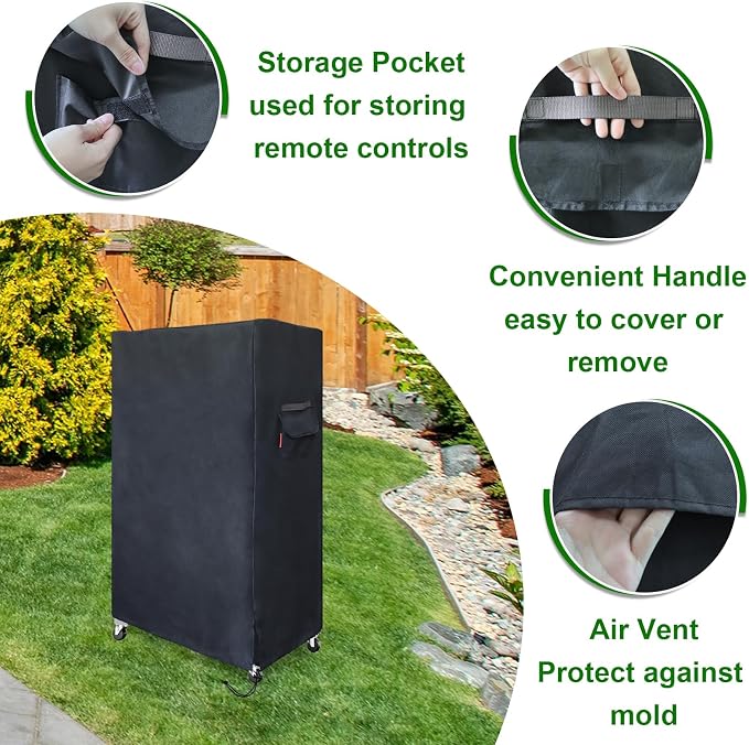 Outdoor Swamp 600D Heavy Duty Cooler Cover, Evaporative Air Cooler Cover Fits 48" Swamp Cooler and 48" Evaporative Air