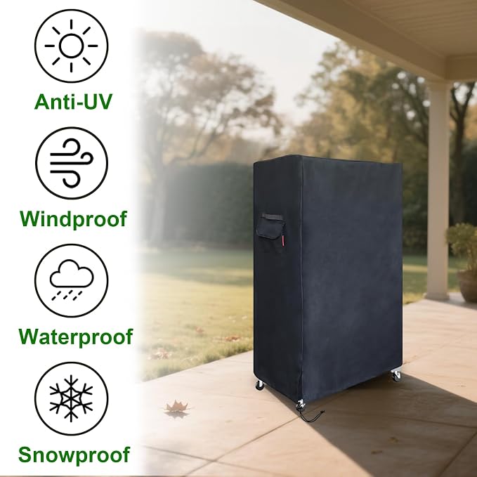 Outdoor Swamp 600D Heavy Duty Cooler Cover, Evaporative Air Cooler Cover Fits 48" Swamp Cooler and 48" Evaporative Air