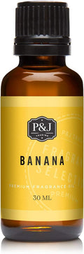 P&J Fragrance Oil - Banana Scent 30ml - Candle Scents, Soap Making, Diffuser Oil, Fresh Scents, product image