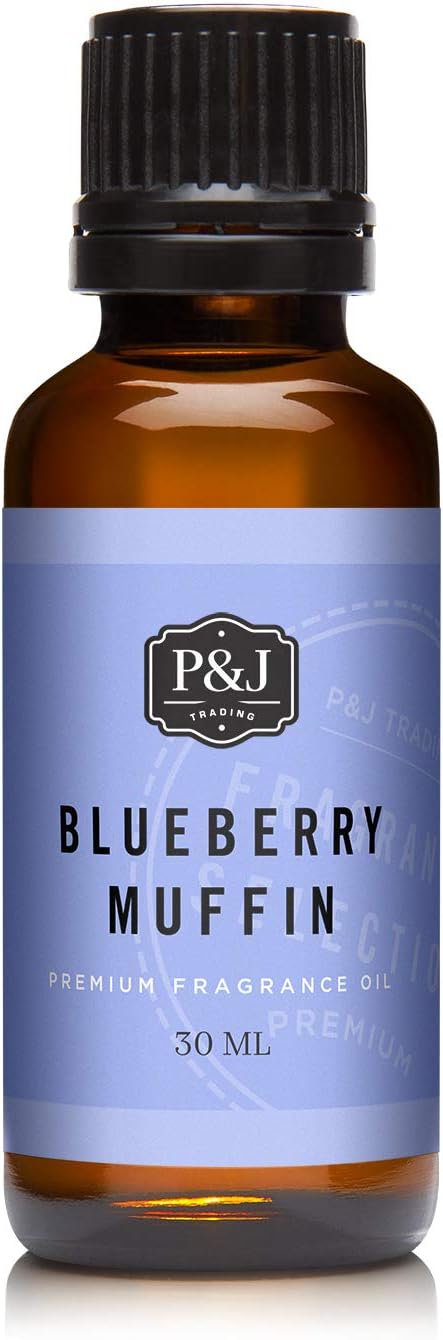 P&J Fragrance Oil - Blueberry Muffin Scent, 30ml, product image