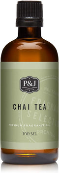 P&J Fragrance Oil - Chai Tea Scented Candle Making, Soap Making, Diffuser Oil, 100ml, product image