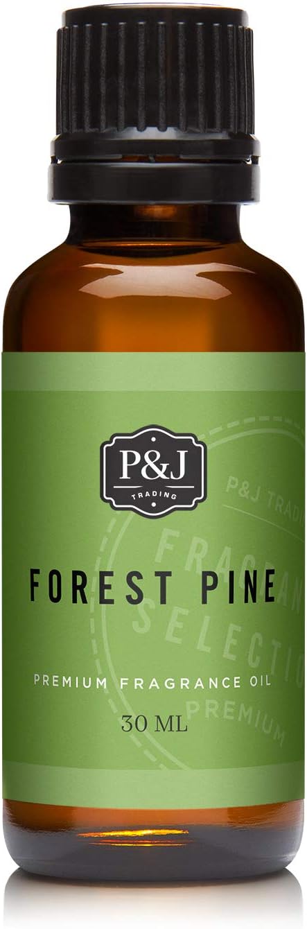 P&J Fragrance Oil | Forest Pine Oil 30ml - Candle Scents for Candle Making, Freshie Scent, Soap Making Supplies, Diffuser Oil