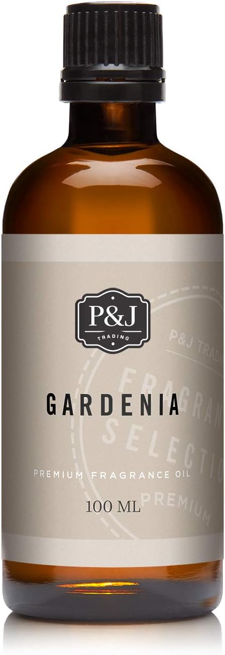 P&J Fragrance Oil Gardenia 100ml - Candle Scents, Soap Making, Diffuser Oil, Fresh Scent, product image