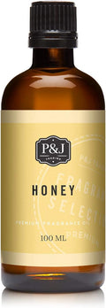 P&J Fragrance Oil - Honey Scented 100ml - Candle Scents, Soap Making, Diffuser Oil, Fresh Scents, product image