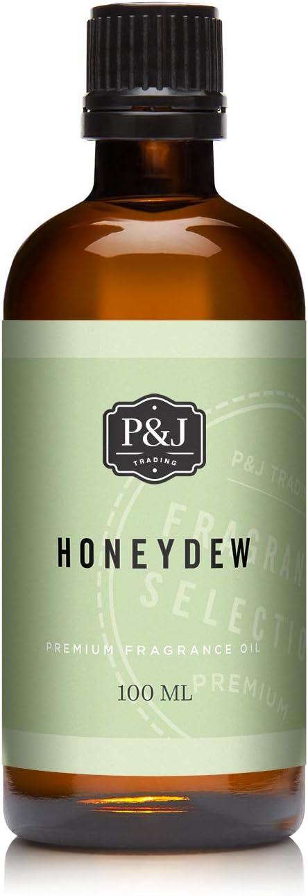 P&J Fragrance Oil - Honeydew 100ml - Candle Scents, Soap Making, Diffuser Oil, Fresh Scents, product image