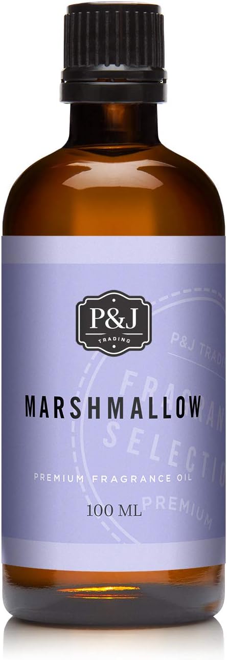 P&J Fragrance Oil - Marshmallow Scented Candle, 100ml, product image