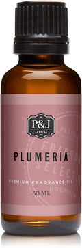 P&J Fragrance Oil | Plumeria Oil 30ml - Candle Scents for Candle Making, Freshie Scent, Soap Making Supplies, Diffuser Oil