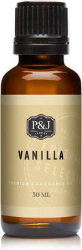 P&J Fragrance Oil - Vanilla 30ml - Candle Scents, Soap Making, Diffuser Oil, Aromatherapy, product image