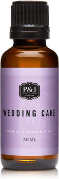 P&J Fragrance Oil - Wedding Cake Scent, 30ml - Candle, Soap, Diffuser Oil, product image