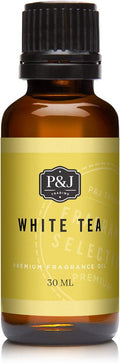P&J Fragrance Oil | White Tea Oil 30ml - Candle Scents for Candle Making, Freshie Scent, Soap Making Supplies, Diffuser Oil