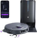 P10 Ultra Robot Vacuum and Mop Combo, 18,000 Pa Suction, Self-Emptying, Auto-Extending Edge Mopping, 140°F Hot-Water