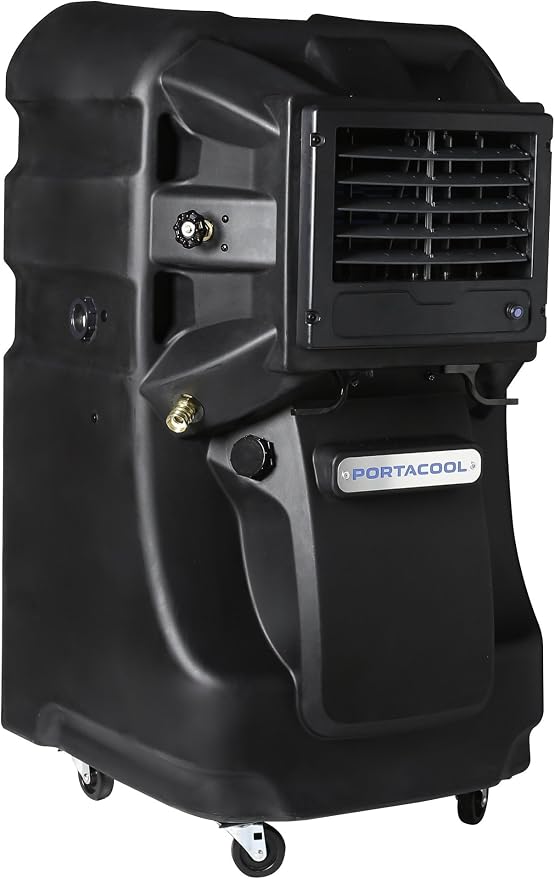 PACJS2301A1 Jetstream 230 Portable Evaporative Cooler, Black Plastic Black, product image