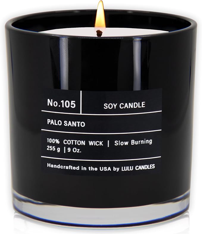 | Palo Santo | Luxury Scented Soy Jar Candle | Hand Poured in The USA | Highly Scented Candles for Home, alternate product