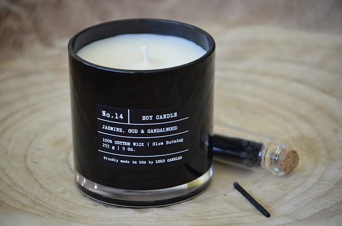 | Palo Santo | Luxury Scented Soy Jar Candle | Hand Poured in The USA | Highly Scented Candles for Home, alternate product