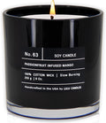 | Passionfruit Infused Mango | Highly Scented Candles in Giftable Box for Home and Office | Vegan Soy Blend Jar, product