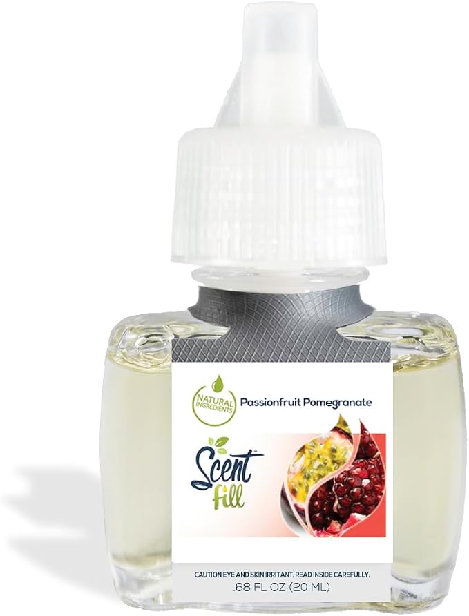 Passionfruit Pomegranate Plug in Air Freshener, 4 Scented Oil Refills, alternate product view 3