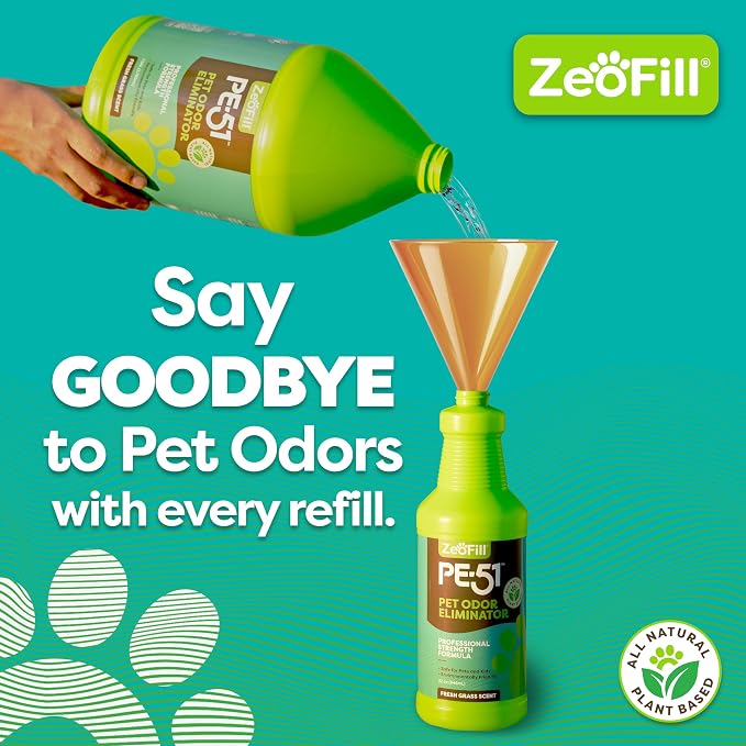 PE-51 Economy Pack - 1 Gallon & 32oz Garden Hose Spray Bottle – Pet Urine, Pet Odor, alternate product view 6