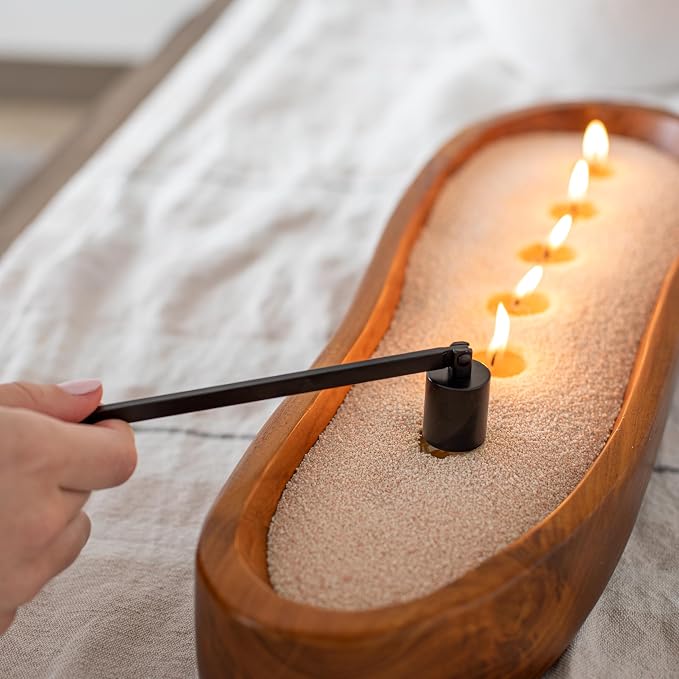 ®PearledCandle Candles comfort Kit with USB-Rechargeable Electric Lighter, Candle Snuffer, alternate product view 8