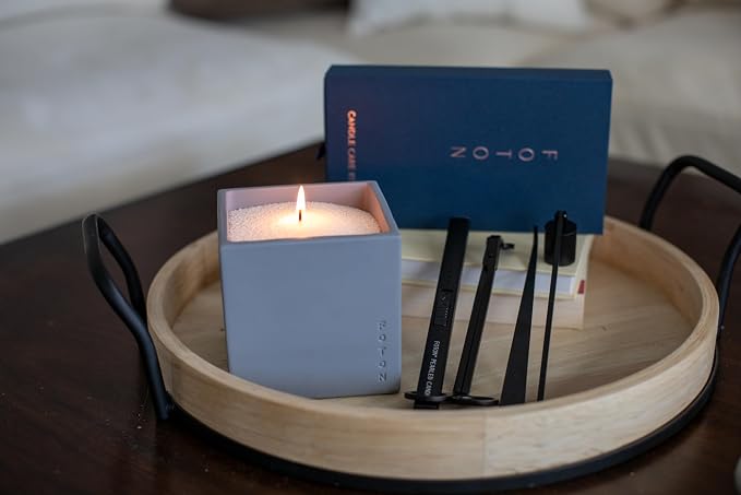 ®PearledCandle Candles comfort Kit with USB-Rechargeable Electric Lighter, Candle Snuffer, alternate product view 9