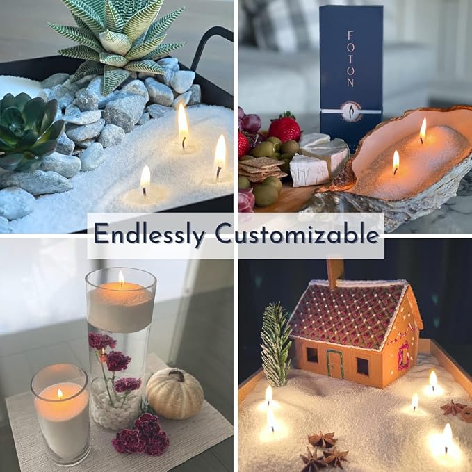 ®PearledCandle Pearled Candle 18 Oz - Misty Monte Sandalwood Jasmine Scented made from natural materials Luxury Long