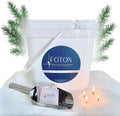 ®PearledCandle Pearled Candle 9lb - Bulk Festive Fir Christmas Tree Scented made from natural materials Luxury Long, product