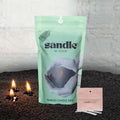 ®PearledCandle Sandle by Pearled Candle 10 Oz – Black Unscented, made from natural materials Luxury Long Lasting Sand