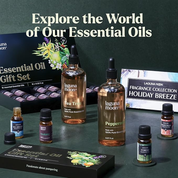 Peppermint Oil - Natural Pure Essential Oils for Diffusers, Aromatherapy, Humidifiers, Candle Making Scents, alternate