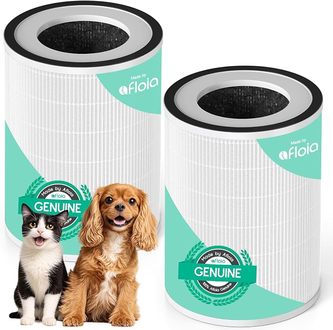 Pet Allergy Filter, Compatible with KILO/KILOPLUS/KILOPRO/MIRO/MIRO PRO Air Purifier, 2 Packs, product image