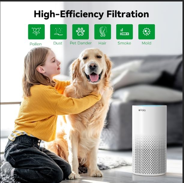 Pet Allergy Filter, Compatible with KILO/KILOPLUS/KILOPRO/MIRO/MIRO PRO Air Purifier, 2 Packs, alternate product view 3