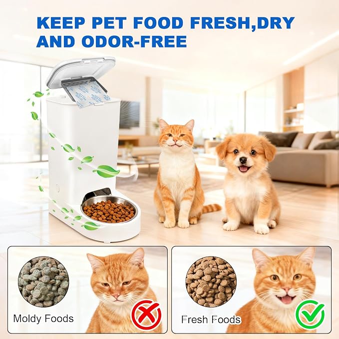 Pet Food Desiccant Bag for Most Smart Feeders, 24 Packs Replaced Desiccant Bags with Color Indicating for, alternate view 5