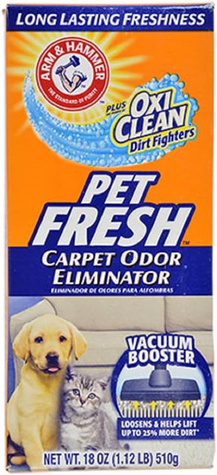 Pet Fresh Carpet Odor Eliminator Plus Oxi Clean Dirt Fighters, 18 oz,(PACK OF 2) 18 oz, alternate product view 3