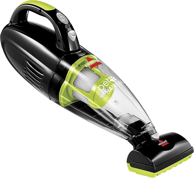 Pet Hair Eraser Cordless Hand Vacuum, Home, Auto, and Pet Vacuum, Crevice Tool, Upholstery Tool, and Motorized Brush