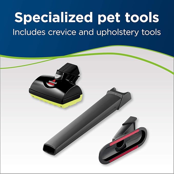 Pet Hair Eraser Cordless Hand Vacuum, Home, Auto, and Pet Vacuum, Crevice Tool, Upholstery Tool, and Motorized Brush