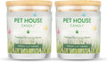 Pet House 9 oz Fresh Cut Grass Scented Candle, Clean Burning, Long Lasting Plant-Based Pet Odor Candle, 60 Hour Burn Time - 2