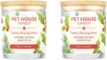 Pet House Candle 2 Pack - Plant-Based/Soy- Clean Burning Scented, Long Lasting Pet Odor Candle for Home - Hollyberry, product