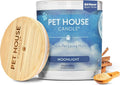 Pet House Candle Plant-Based/Soy - Clean Burning Scented, Long Lasting Pet Odor Candle for Home - Moonlight, product image