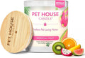 Pet House Candles, Clean Burning, Long Lasting Pet Odor Candles, Plant-Based, 60 Hour Burn Time - Tropical