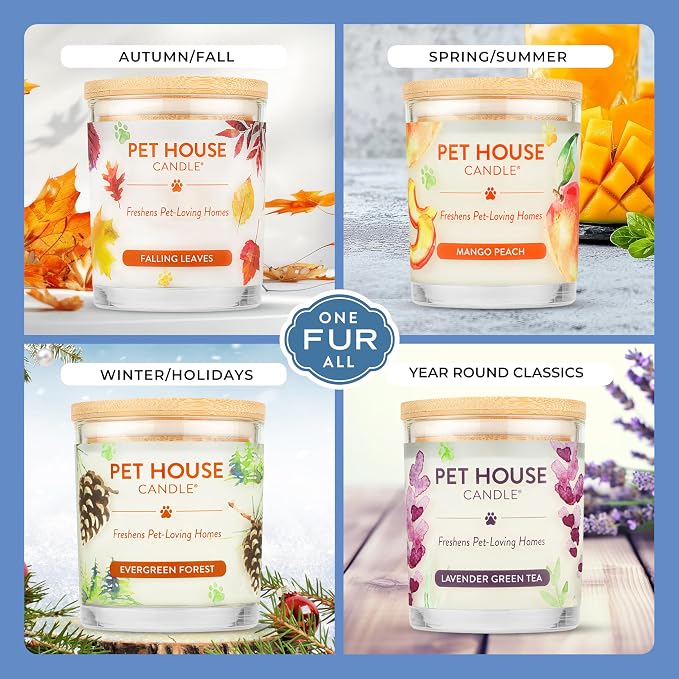 Pet House Candles Plant Based Cookie Scented Candle Clean Burning, Long Lasting for Home, Sugar Cookies, alternate product