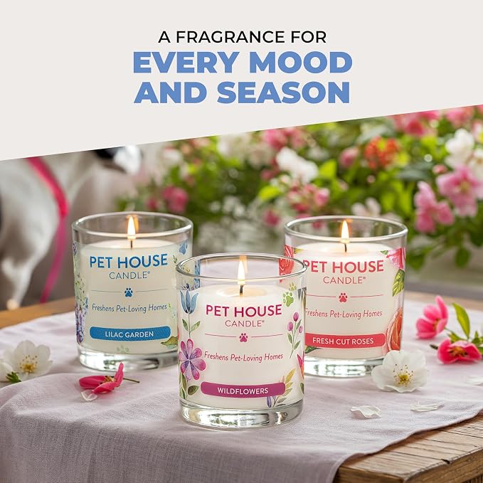 Pet House Candles Plant Based Cookie Scented Candle Clean Burning, Long Lasting for Home, Sugar Cookies, alternate product