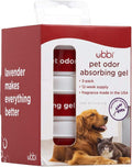 Pet Odor Absorbing Eliminator Gel, Smell Removing Solid Lavender Scent Air Freshener, 12 Week Supply, product image