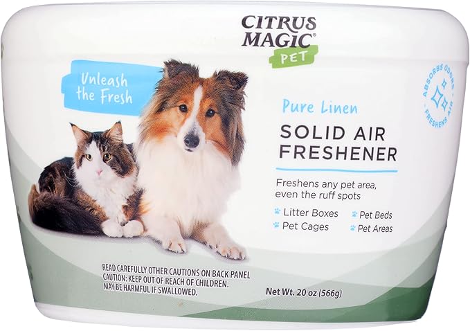 Pet Odor Absorbing Solid Air Freshener, Pure Linen, 20-Ounce, Pack of 2, alternate product view 3