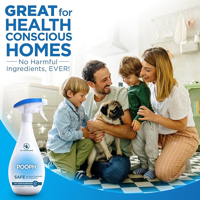 Pet Odor Eliminator, 32oz Spray, 2-Pack - Eliminates Odors at the Molecular Level, Dogs, Cats, Freshener, Eliminator, Urine