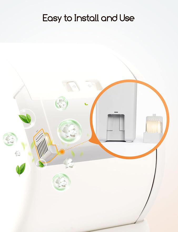 Pet Odor Eliminator, Automatic Cat Litter Box Odor Deodorant Gel Only Suitable for MW-SC01/MW-SC02/MW-SC03/ MW-SC09 Cat