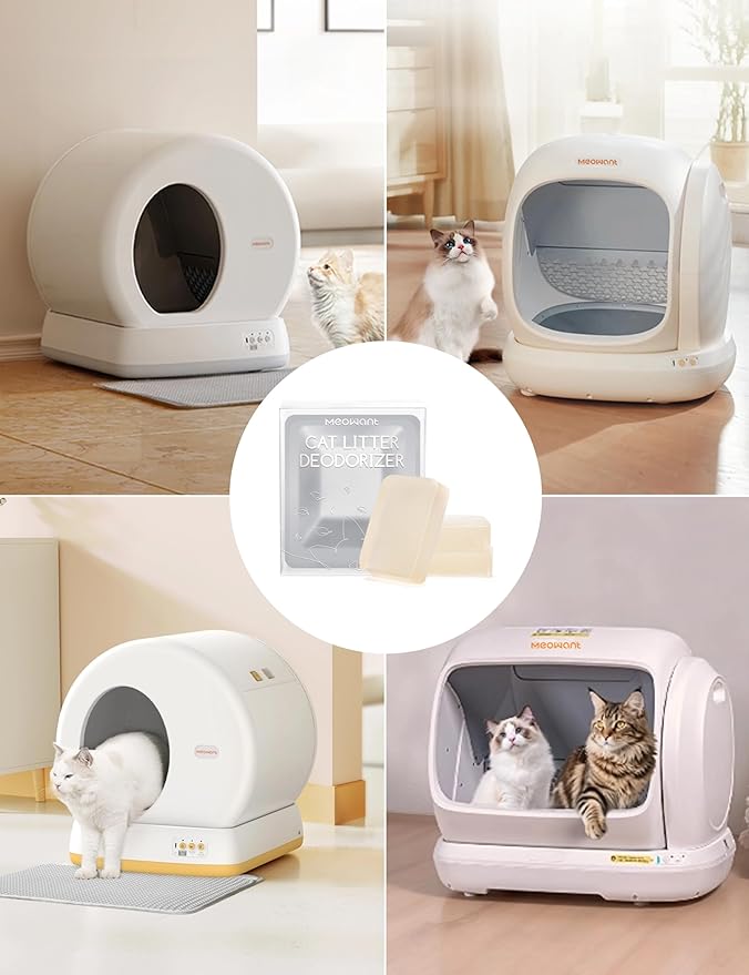 Pet Odor Eliminator, Automatic Cat Litter Box Odor Deodorant Gel Only Suitable for MW-SC01/MW-SC02/MW-SC03/ MW-SC09 Cat