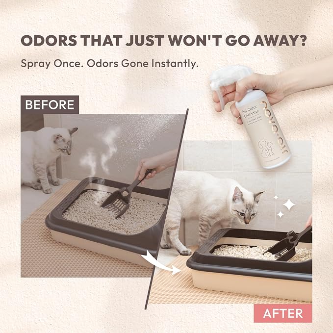 Pet Odor Eliminator Spray – Instantly Destroys Odors & Pet Smells by Ti-OxyTM Technology., alternate product view 3