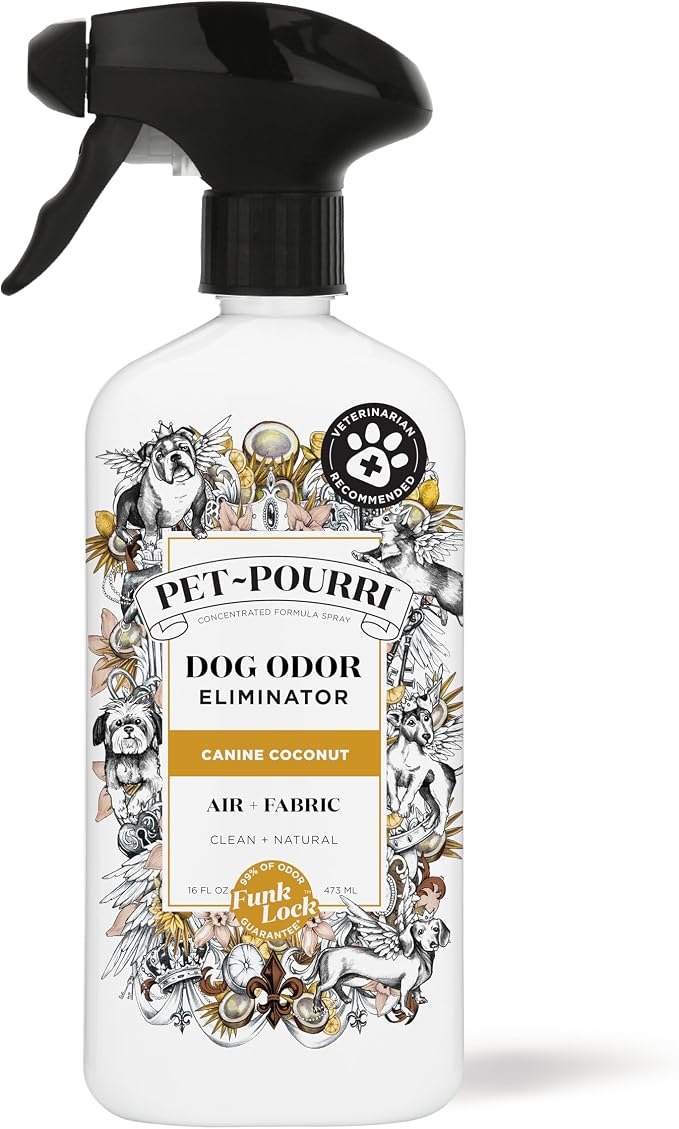Pet- Pet Odor Air + Fabric Odor Eliminator Spray, Canine Coconut, 16 Fl Oz, product image