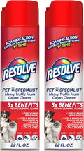 Pet Specialist Heavy Traffic Foam Carpet Cleaner, Pet Stain & Odor Remover, 22 oz Cans, 2 Pack, product image