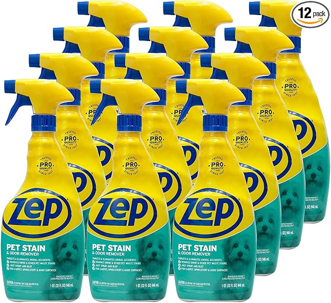 Pet Stain and Odor Remover 32 Ounce ZUPETODR32 (Case of 12), product image