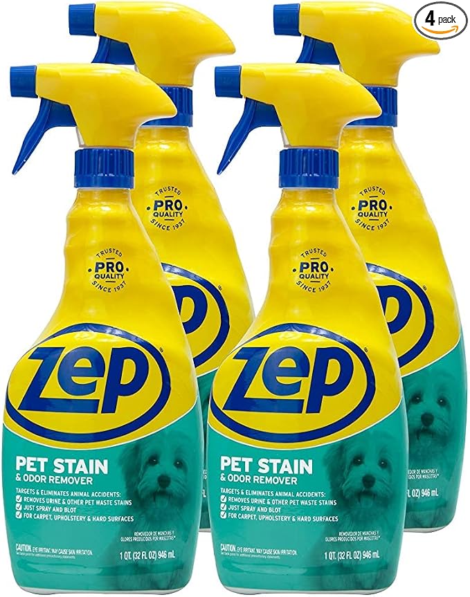 Pet Stain and Odor Remover 32 oz ZUPETODR32 (Cases of 4), product image